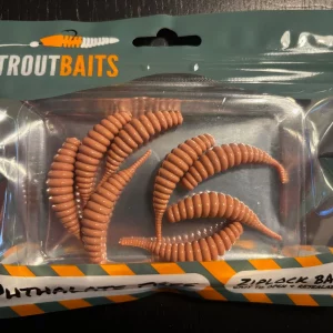 Troutbaits TOCINO Gummiköder Beigebraun ULFC