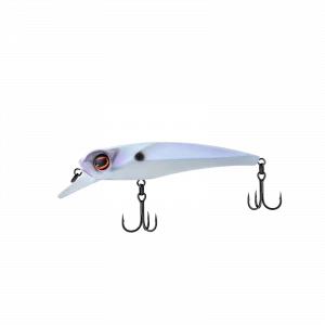 PROBAITS Twitchaholic SR 80 mm White Pearl Twitchbait Wobbler für Zander, Hecht und Barsch