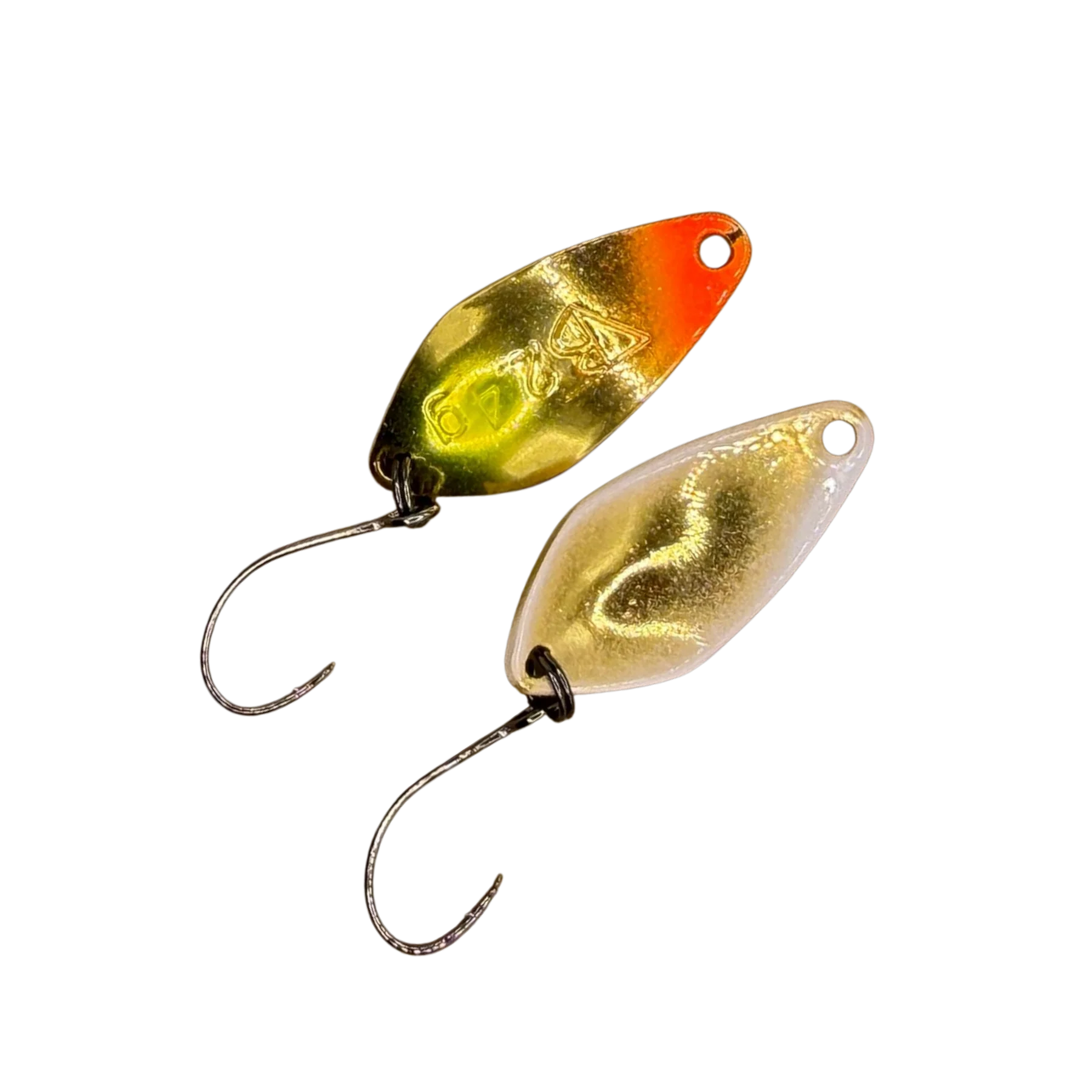 Troutbaits Buster 2,4 g Spoon – Gold-Pearl-Orange