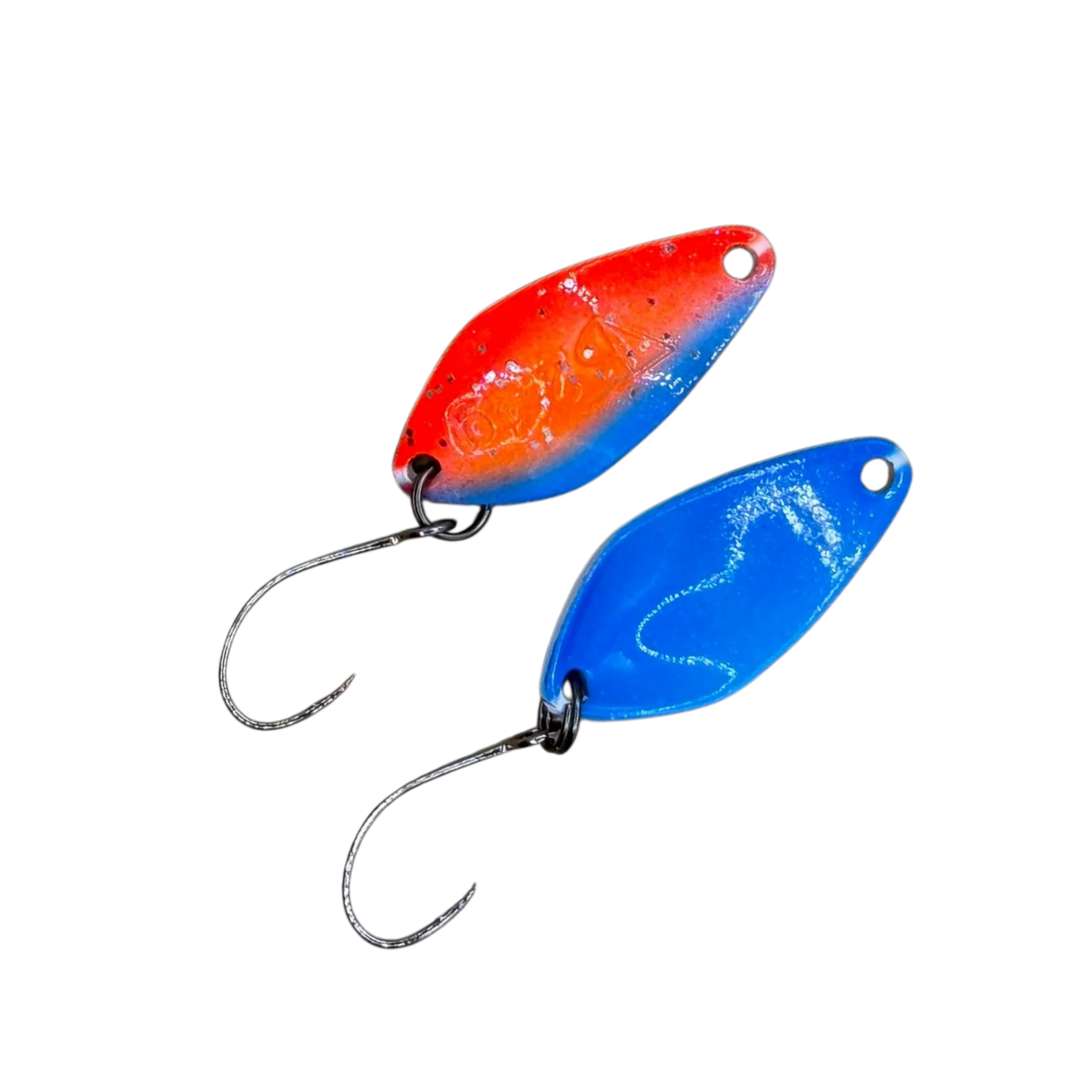 Troutbaits Buster 2,4 g Spoon – Orange-Blue