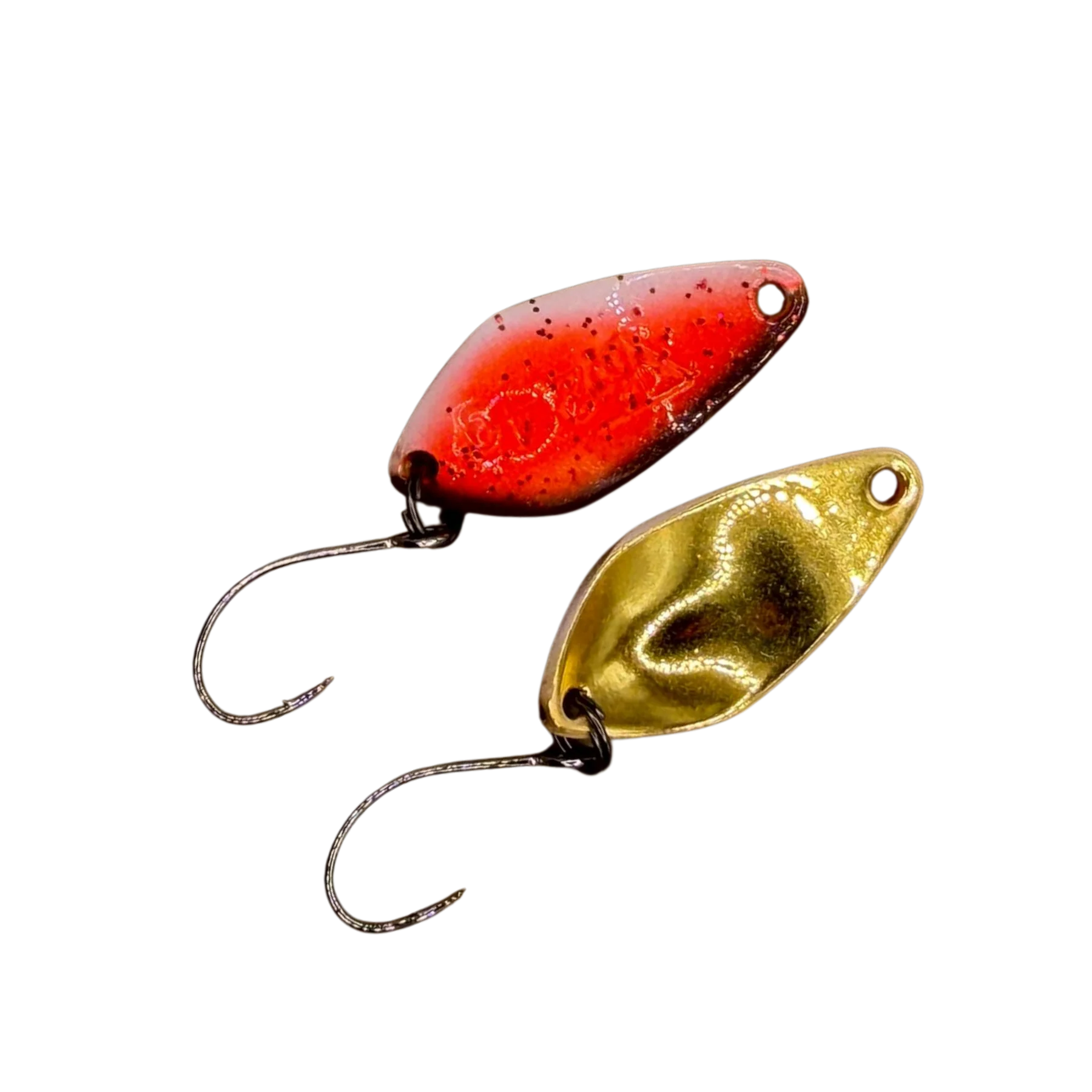 Troutbaits Buster 2,4 g Spoon – Red-Gold-Black
