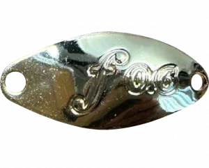 Velvet Arts Forte 0,6 g Spoon #19 Gold für Trout Area und Forellenangeln