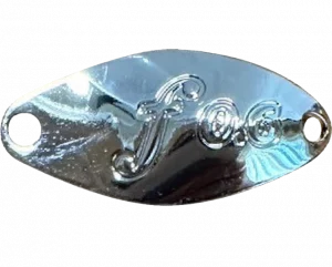 Velvet Arts Forte 0,6 g Spoon #20 Silver für Trout Area und Forellenangeln