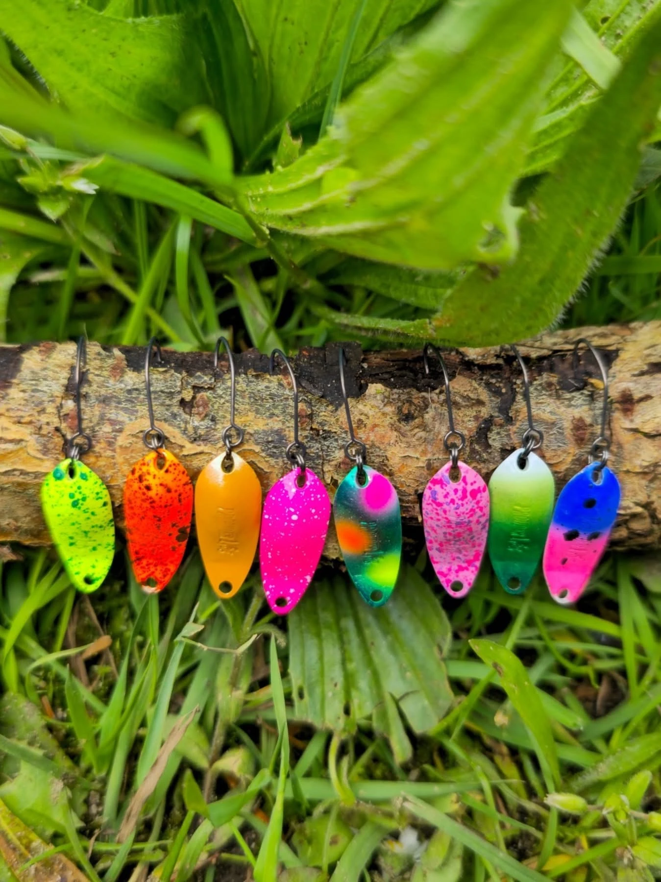 Forellen Spoons in verschiedenen Farben für Trout Area und Forellensee